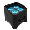 16 pièces 4x18w RGBWA UV DJ par peut allumer le mariage Akku uplighting à piles mini led uplight avec flight case