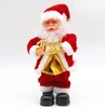 5 Styles Electric Santa Claus Toy Christmas Electric Dancing Music Santa Claus Xmas Doll for Kids Party Christmas Decorations GGA3561-1
