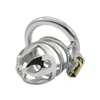 Stainless Steel Men's Lock CB Belt SM Metal Cage Alternative Device Anti-Masturbation Device7014324