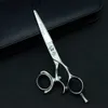 5,5 / 6 "440c Swivel Hair Sax Frisör Saxar Barber Razor Thinning Rotating Thumb Shears Swivel Handle Scissor Rotary