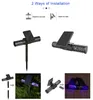 Solar-Mückenvernichtungslampe, USB wiederaufladbar, Falle, Insektenvernichter, Insektenvernichter, Pfahl im Boden für den Außenbereich
