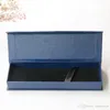 Rojo Azul Negro Office Pen Display Cajas de embalaje Regalo en blanco Caja de embalaje de joyería Pluma caja de embalaje caja de papel al por mayor LX2285