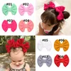 24 pièces enfant filles 4.7 pouces solide Double couche cheveux arc épingle à cheveux pince à cheveux Barrettes doux enfants cheveux accessoires belle HuiLin