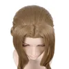 Ombre brown Synthetic wigs micro Ground-bound boy Hanako-kun cute wig colored Synthetic braiding wig same with picture curly cosplay wigs