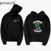 Southern snake hoody The drama "River Valley Riverdale" hoodies Southside Serpents Hoodie, Riverdale Hoodies, Riverdale Merch, R MX200613