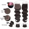 Körper Welle Bundles Mit Verschluss Brasilianische Remy Haar Bundles Mit Frontal Menschliches Haar Bundles Mit Spitze Frontal Verschluss1248972