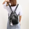Fashion Floral Printing Women Leather Backpack School Bags for Teenage Girls Lady Travel Small Backpacks Mochila Feminina