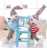 Kreatywna kreskówka Sprzedawana przedmiot Plush Toys Bugs Bunny Pchanie zwierząt Kawaii Doll dla dzieci miękka poduszka śmieszna zabawka prezent świąteczny T1340274