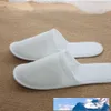 Anti-slip Disposable Slippers Travel Hotel SPA Home Guest Shoes Multi-colors one-time sandals Breathable Soft Disposable Slippers GGA2014