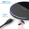 15W Qi Wireless Charger For iPhone 11 Pro X XS Max XR 8 Plus Wireless Charging Pad For Samsung S20 Ultra S10 Plus2593301