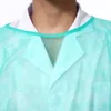 Vestido de protección Aislamiento de protección desechable Ropa de protección contra el polvo Aparato de polvo para mujeres Hombres anti-niebla Aislamiento de anti-partículas Traje 3 colores