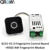 GROW K215-V1.3 + R502-AW Scheda di controllo accessi per impronte digitali per controllo accessi moto auto