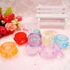 500 X 5ml Colorful Diamond Empty Acrylic Container Makeup Bottle for Cosmetic Cream Jewelry Empty Jar Pot Eyeshadow3478617