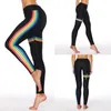 Tenues de yoga Kancoold imprimé radio pantalons de fréquence cardiaque femmes contrôle du ventre hanche sport fitness course push up costume hygroscopique