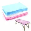 180*80cm Disposable Bed Couch Pad Cover Plastic Massage SPA Salon Table Sheet 3 colors for option