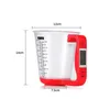 Copa Digital Escala electrónica de cozinha Copos Com visor LCD Liquid Measure Cup Jug Household escalas de medição Kichen Ferramentas Y200328