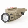 Jaktomfattning Taktisk ficklampa SD-65 Outdoor Light Black Tan Färg för att skjuta Cl15-0122