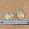Breloques 2 pièces/lot ST JUDE THADDEUS priez pour nous alliage pendentifs à breloque mode bijoux à bricoler soi-même 29.5x47.5mm A-5501