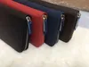 Carteras de calidad y de marca americana, varios colores, cartera de mano opcional, cartera con cremallera a rayas, paquete de tarjetas 284S