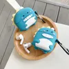 Per AirPods 1 2 AirPod Pro Cartoon Dinosaur Design Blue Case con gancio per AirPods Case Wireless Bluetooth Aurione per AirPods 1 28426333