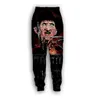 New Fashion 3D Impresso A Nightmare on Elm Street Freddy Krueger Jogger Sweatpants Mulheres Homens completa Calças Comprimento Hip-hop calças Z03