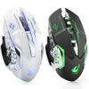 Recarregável x8 sem fio mouse silencioso led backlit ratos USB óptico ergonômico gaming mouse para computador laptop computador