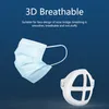 Supporto per maschera per bocca 3D Supporto per assistenza alla respirazione Supporto per cuscino interno Supporto per maschera in silicone Maschere per bocca traspiranti a 3 strati
