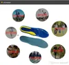 Unisex Orthotic Arch Support Sport Sko Kudde Running Gel Insoles Infoga Kudde Stötdämpare TPE Insoles För Män Kvinnor Partihandel