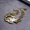 2020 новый стиль ретро кулон ожерелье простой толщиной цепное письмо жемчужное ожерелье диких моды высокого качества ювелирных изделий подарок партия
