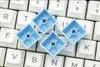 Keyboards SA Profile Dye Sub Keycap Set PBT Kunststoff Kreide Kreide für mechanische Tastatur Weiß Blau Orange Gh60 Xd64 Xd84 Xd96 87 1041