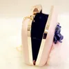 Yeni-Debriyaj Çantalar Kürk Çiçek Lüks Akşam Çanta İnci WhiteHandbags PU Düğün Gelin Küçük Crossbody Omuz Çantası