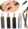 Eyebrow Enhancers Arrivals Make-up Leopard Grain Wenkbrauwpotlood waterproof Professionele Make-up Wenkbrauwpotlood Borstel Zwart DHL GRATIS verzending