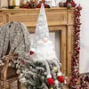 Zwerg-Weihnachtsbaumspitze, schwedischer Tomte, Zwerg-Ornamente, Weihnachtszwerge, Plüsch, skandinavische Weihnachtsdekoration, Urlaubsdekoration JK2008XB