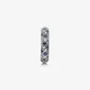 Nuevo listado Anillo de estrellas cósmicas de plata esterlina 925 con cristal azul CZ para mujeres Anillos de compromiso de boda Joyería de moda Envío gratis