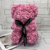 Dockor 25 cm romantisk kinesisk valentine039s dag gåvor rose blommor björnar kreativa stora kram björn julklapp4678060