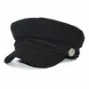 Ladies Womens Girls Wool Blend Baker Boy Peaked Cap Newsboy Beret Hat Travel Beret Hat4439010