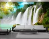 3d Mural Wallpaper 3d Wallpaper Living Room Dream Forest Large Waterfall Living Room Bedroom TV Background Wall Wallpaper