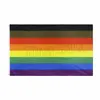 Regnbåge flagga 90x150cm amerikanska gay pride flagga polyester banner flaggor polyester amerikansk banner för dekoration t2i51373