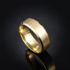 Fashion Men Rings 8mm Stainless Steel Finger Ring Size 6-13 Men Rings Jewelry Black Gold Ring Gift