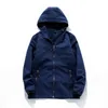 Mens Jacket Windbreaker Zipper Hoodies Patchwork Coat Casual Windproof Outerwear Street Spring Sports