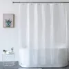 Acessórios do banheiro cortina de banho pesado 3D Eva Clear chuveiro cortina de chuveiro conjunto para banheiro cortinas impermeáveis