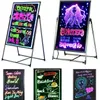 Nouveauté éclairage coloré LED conseil Kits étude enfants apprenant bricolage boardy écriture fluorescente publicité magasin promotion illuminé message suspendu