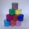 Colored Colorful Glass Tube Innokin Scion 2 bag Hellvape Dead Rabbit V2 Damn Vape Fresia RTA Desire Mad Dog GTA Tank 2ml 3.5ml
