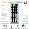 Светодиодная полоска света RGB 5050 Водонепроницаемый IP56 Гибкая ленточная диодная лента IR лампа для отделки комнаты 5 м 10 м 15 м. Полный набор DC12V