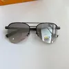 Óculos de sol Z1006W para unisex moda oval uv uv lente revestimento espelho lente cor quadrada quadro vem com pacote