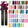 5ml Nail Polish Pen Cured by UV LED Lamp Soak-Off White Red Pink Color Nail Gel