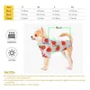 Chien Raincoat Vêtements à l'épreuve du soleil Salle de protection solaire Sweat Poncho à petits animaux de compagnie moyens Puppy Clots de chat Coats de chien 277N