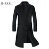 Mäns ullblandningar Mäns Casual Trench Coat Fashion Business Long Slim Overcoat Jacket Outwear Girl Boy The Man Woman Discount Style1