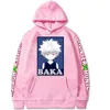 x Killua Zoldyck Gon Freecss tryckta långärmad Harajuku Hoodies Sweatshirt för män