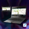 Navigazione portatile del camion dell'automobile del navigatore a 7 pollici di GPS con lo schermo capacitivo Q30 di Bluetooth AVIN 256MB 8G
